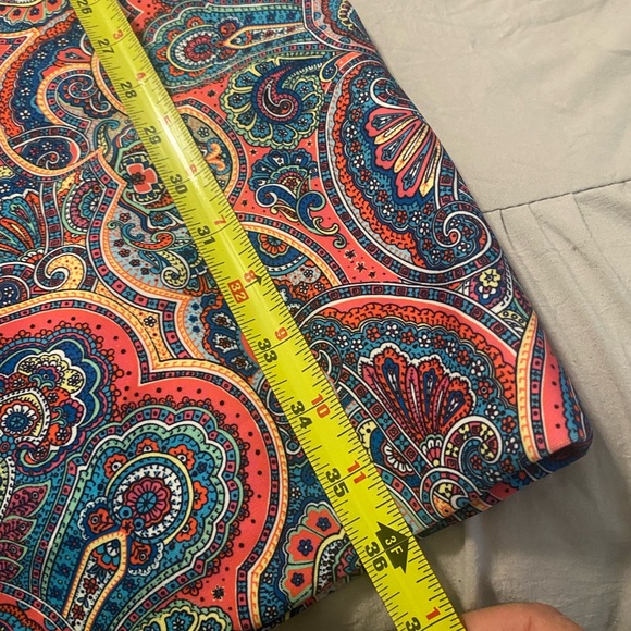 NWOT TOMMY HILFIGER PAISLEY-PRINT SCUBA SHEATH DRESS size 8 style aoss3z2a - Picture 9 of 9